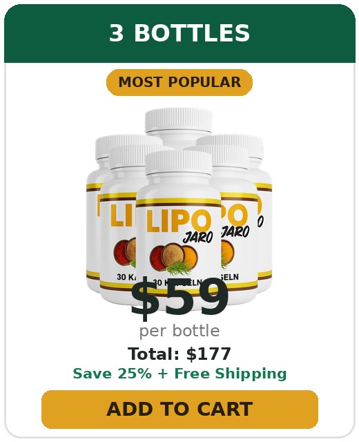 LipoJaro 3 Bottle Price
